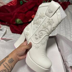 Dollskill Platform Cowboy Boots